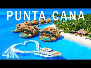 Punta Cana 4K Drone Footage | Tropical Beaches, Luxury Resorts & Caribbean Paradise