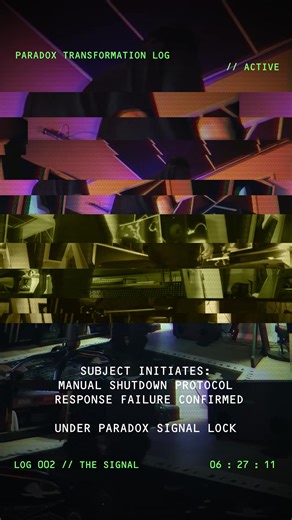 PARADOX LOG FILE 2: MANUAL SHUTDOWN FAILURE CONFIRMED …. NEURAL PATHWAYS OVERWRITTEN …. CODE MERGE HAS BEGUN | Junkie Kid