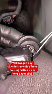 Volkswagen ignition key.#vw key housing#jetta key won’t turn#vw Passat key