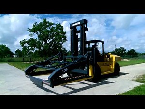 PIPE STABILIZER HOLD DOWN CLAMP ON 16 TON FORKLIFT