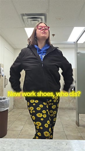 New work shoes acquired! 👟 Had to make a TikTok with a Cardi B song, naturally. 💅 #newworkshoes #tiktok #cardib #music #yasss
