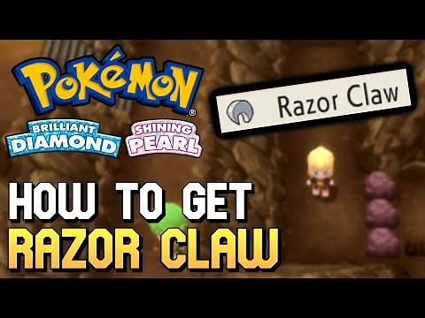 Pokemon Brilliant Diamond & Shining Pearl - How To Get Razor Claw