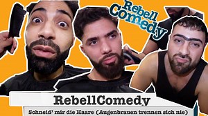 397K views · 10K reactions | :D :D Augenbrauen trennen sich nie! Wenn Integration vom Friseur abhängt :) Neue Tour 2017 ➡ rebellcomedy.net/tourtermine | RebellComedy | Facebook
