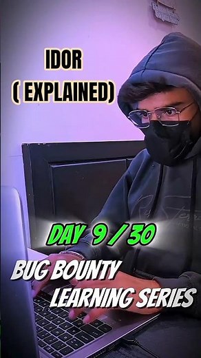 Day 9/30 : What is IDOR? | Bug Bounty Learning Series #bugbounty #cybersecurity #lalitxploit