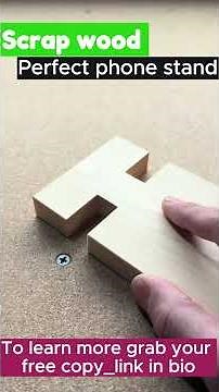 Easy DIY Phone Holder Anyone Can Build!