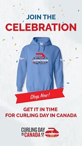 Curling Day in Canada is almost here! Get your hands on exclusive, limited-edition merchandise that celebrates the most Canadian sport. From cozy hoodies to curling-themed accessories, don’t miss your chance to represent your love for curling. | Curling Canada