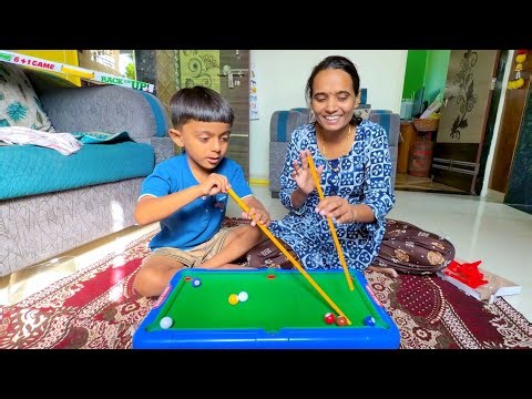 Mini pool ball Set dekh ke Mauli Khush Ho Gaya 🔥