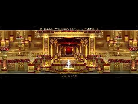 85. Indian Wedding Stage - 2 Variants