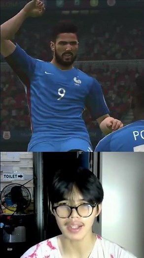 Blitz Curler dari POGBA! - PES 2017 #PES #shorts #efootball #pes2017 #ps5