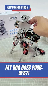 177K views · 977 reactions | This Smart Dog Just Stole My Workout Routine #arduino #engineering #electronics #arduinoproject #electricalengineer #arduinobeginner #sunfounder #programming | SunFounder OpenSource | Facebook