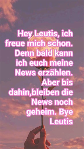 Bald werdet ihr es erfahren😁 Love you guys💞 #viral #viralshort #goingviral #geheimnis #news