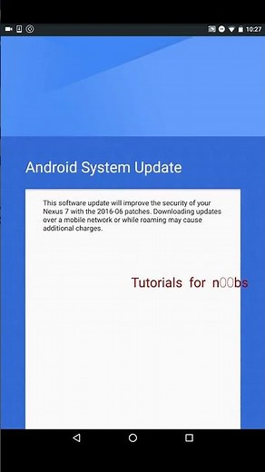 How to update Nexus 7 (2013) to latest version