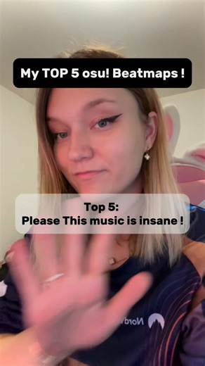 Mlle Kelly on Instagram: "My TOP 5 osu! Beatmaps ! Comment your TOP osu! Beatmaps ! #osu #osugame #gaming #rythm #trend"