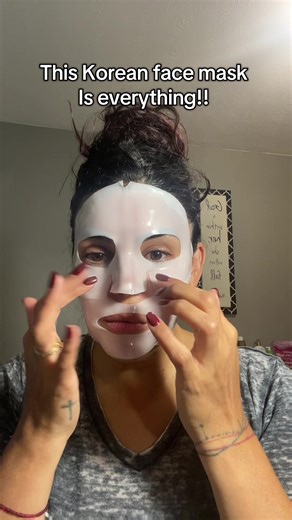 I found the most hydrating Korean face mask !! #koreanskincare #skincare
