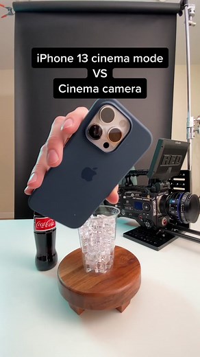 iPhone 13 Cinema Mode vs Cinema Camera Comparison