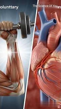 Voluntary vs Involuntary Muscles #shorts #muscle