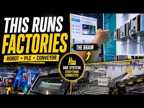 This Is How Modern Factories Actually Work (Robot + PLC + Conveyor)