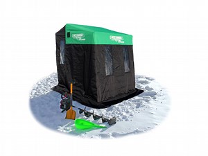 ​Designing the BEST Two-Person Insulated Ice Fishing Sled House: Ice Runner Explorer