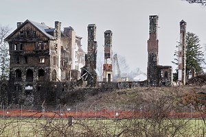Demolition almost complete on abandoned school in Millbrook