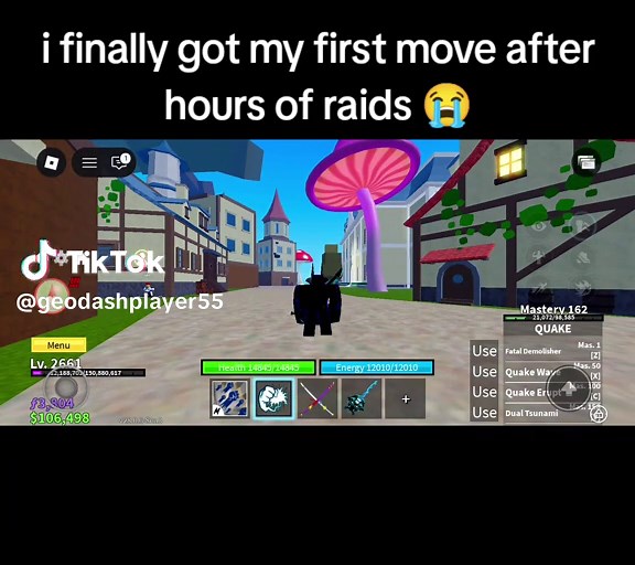 Quake Fruit Showcase After Intense Raids