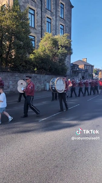 Crimson Star Flute Band Comber 12th July 2025 ❤️💙#foryourpage #july12th #csfb #fluteband #parade