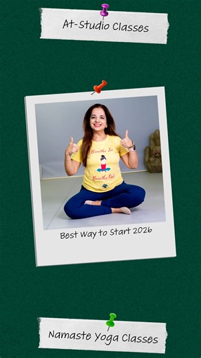 Stop making resolutions you’ll break by January ⚠️ Most resolutions fail because they are too big. This year, let’s trade "big goals" for a Sankalpa - a soulful intention for holistic growth. Move beyond just physical goals. This New Year, focus on: ✅ Mindfulness over stress ✅ Breath over burnout ✅ Consistency over intensity We’ve put together a New Year Yoga Routine to help you ground your energy and start 2026 with clarity. Let’s make "Good Karma" our biggest goal this year. Tap the link below