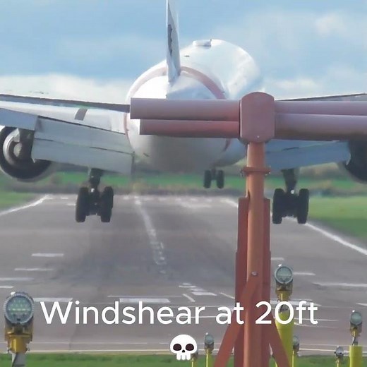 Wind shear at 20 feet is crazy 💀