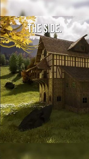 How To Build a Medieval House with Stables using the CKF Cosmetic in ARK: Survival Ascended!