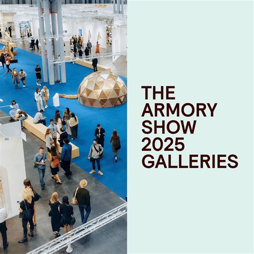 The Armory Show 2025 Exhibitors Announced! 📣 Featuring a refreshed roster of over 230 galleries from more than 35 countries, browse the different sections of the fair including Galleries, Function, Solo, Focus, Presents, and Not-For-Profit. The artist selection for Platform is to be revealed in July—stay tuned! View the full list of The Armory Show 2025 exhibitors here: https://www.thearmoryshow.com/sections | The Armory Show