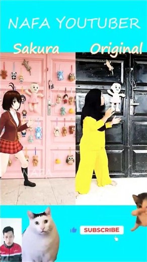 The door successfully opened. #funny #cute #sakuraschoolsimulator