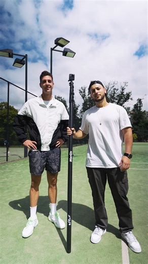 Join Fabio Tischler on a day in his life as he tests out the #IntelCoreUltra processor on an Intel Evo laptop whilst shooting with Thanasi Kokkinakis! 🎾🥎 #IamIntel #Intel #aieverywhere #aipc | Intel