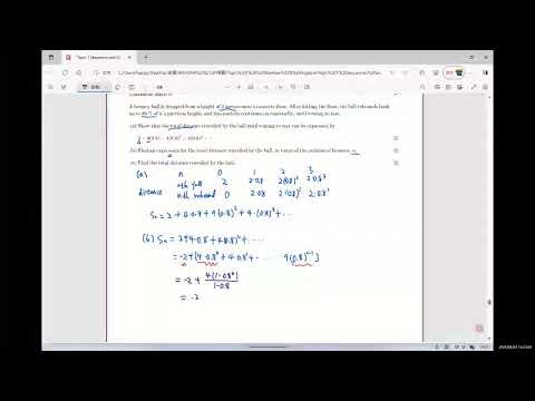 IB 数学-数列和级数 Topic 1 Sequences and Series