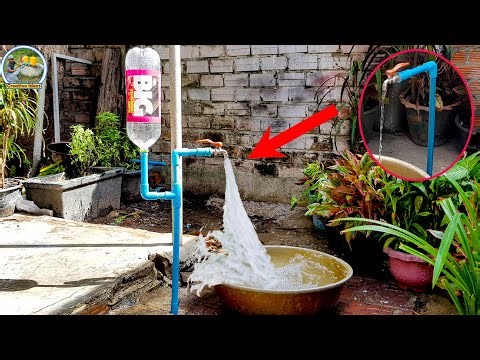 Million don't people know this method! How to fix PVC pipe faucet low water pressure #diy