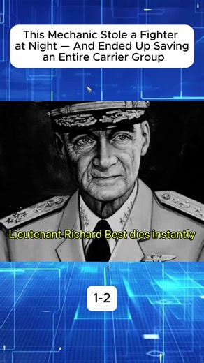 This Mechanic Stole a Fighter at Night — And Ended Up Saving an Entire Carrier Group #WWIIHistory #GermanPOW #DarkHistory #HistoryFacts