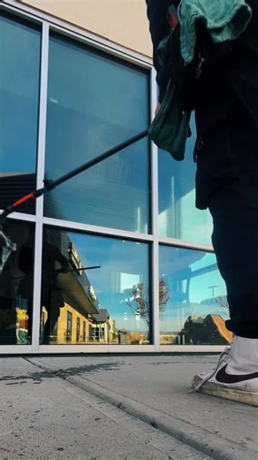 Mrwindowguy on Instagram: "One more time #windowcleaning #transformation #oddlysatisfying"