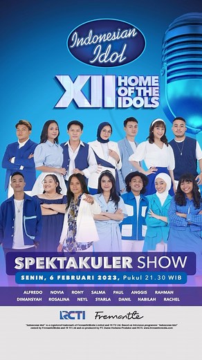 SPEKTAKULER SHOW! Malam ini 14 kontestan akan tampil di panggung Indonesian Idol✨ Penasaran dengan penampilan idola kalian? Jangan lupa saksikan MALAM INI Pukul 21.30 WIB hanya di @officialrcti 🚀 #HomeOfTheIdols #IndonesianIdolXII #IndonesianIdol2023 @fremantleid @officialrcti | Indonesian Idol