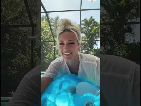 Beautiful woman's morning routine , Swim #vlog #morning #swimming