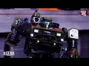 Transformer Stop Motion - War for Cybertron part 1