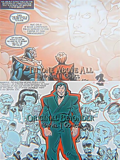 Pre-Retcon Beyonder Vs The One Above All | #edit #marvel