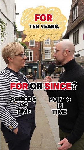 for or since? #learnenglish #grammar