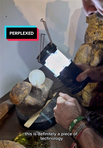 Is it frequency, piezoelectric, magnetism or magic? 🪬🔆👁️ #joefelz #unexplained #energy #artifact #archaeology