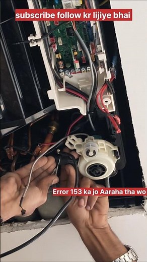 #airconditioning #samsung float switch error153