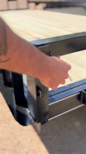 Ramps as Rails Utility TRailer built by LaCosta available at Ibex Trailers Ibex Trailers Waxahachie, TX #texas #landscaping #houstontx #dallastexas #trailer #dragracing #trailers #racing #oklahoma #OKC #tulsa #neworleans #TX #austintexas #abilenetx #Louisiana #Oklahoma #manufacturing #welding | IBEX Trailers