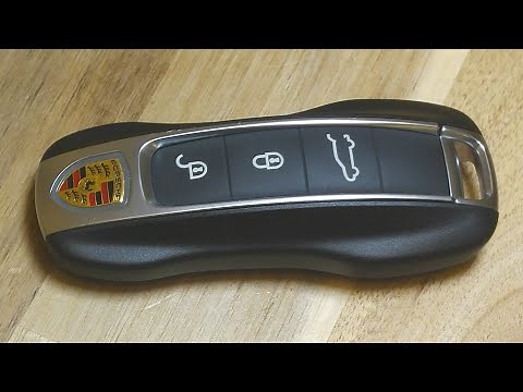 2017-2024 Porsche Panamera Cayenne Remote Key Fob Battery Replacement - EASY DIY