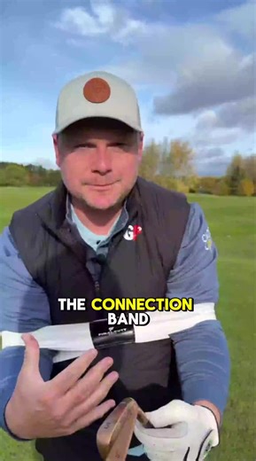 This one mistake kills consistency… ❌⛳️ Disconnected arms = weak contact. The Connection Band keeps your arms and body working as one. No flying elbows. More control. Pure strikes, every swing.