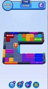 Color Block Jam Level 428 Solution Walkthrough #colorblockjam #gaming #colorblockjamgame #games