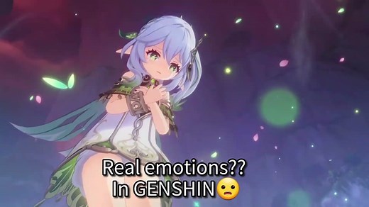 First Character Crying in Genshin Impact | Nahida's Emotional Moment