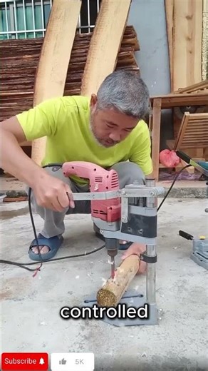 Why a Drill Press Makes Perfect Holes #drillpress #drill #pressmachine