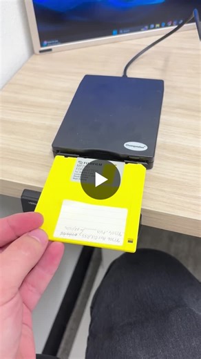 #floppydisk #floppydrive #filestorage #plc #hmi #allenbradley #slc #panelview #systemsintegrator #systemsintegration #schulmanengineering #industrialautomation | Andrew Schulman