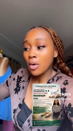 Réponse à @Manu-manu au contraire c’est un meilleur prix Date : du 27 janvier au 09 février 2026 Lieu : Yaoundé,simbock Module: - généralité sur le Nigeria - ⁠importation au Nigeria ( achat, payement,transport) - ⁠méthodes de payement avantageux - ⁠comment trouver un bon fournisseur au Nigeria étant chez toi ? - comment négocier les prix avec le fournisseur - ⁠les bases en création de contenus En bonus : - 5 contacts de fournisseurs fiables en fonction de votre secteur d’activité - ⁠2 contacts d